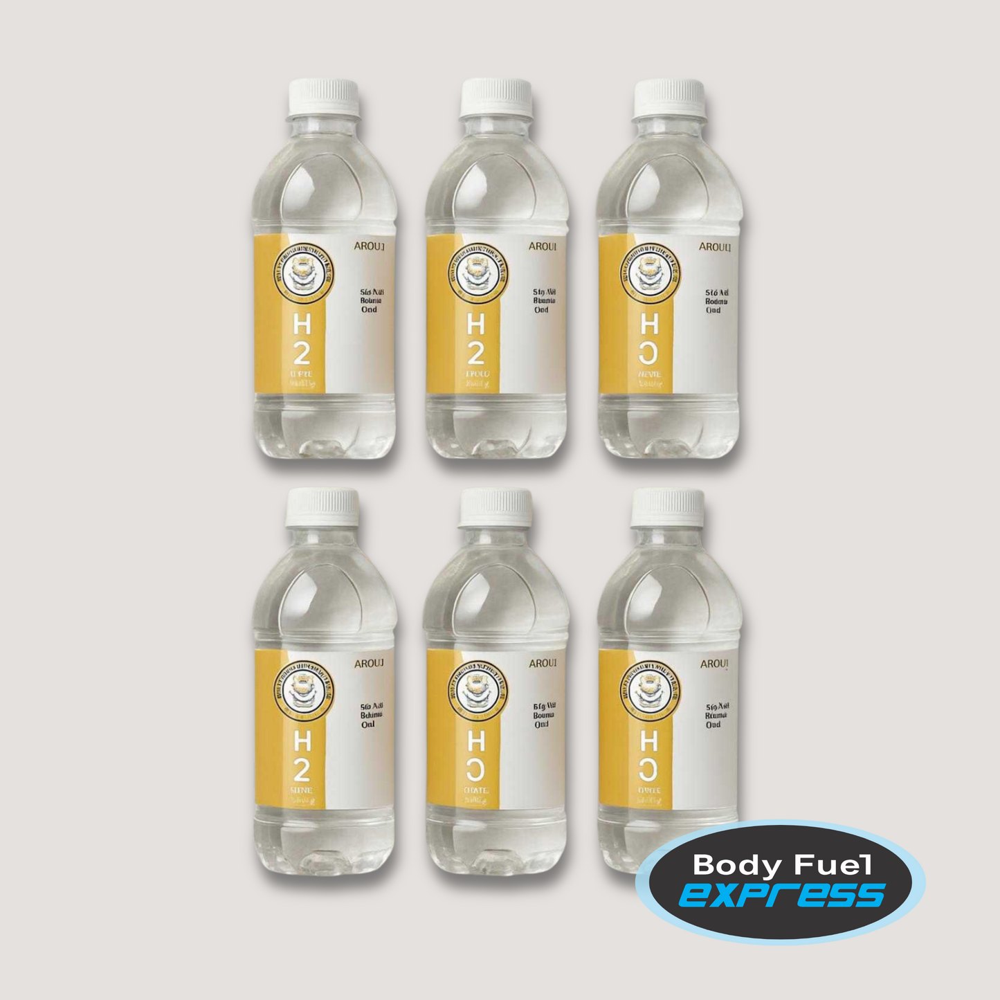 350ml Clear Water Bottle – Custom Branded