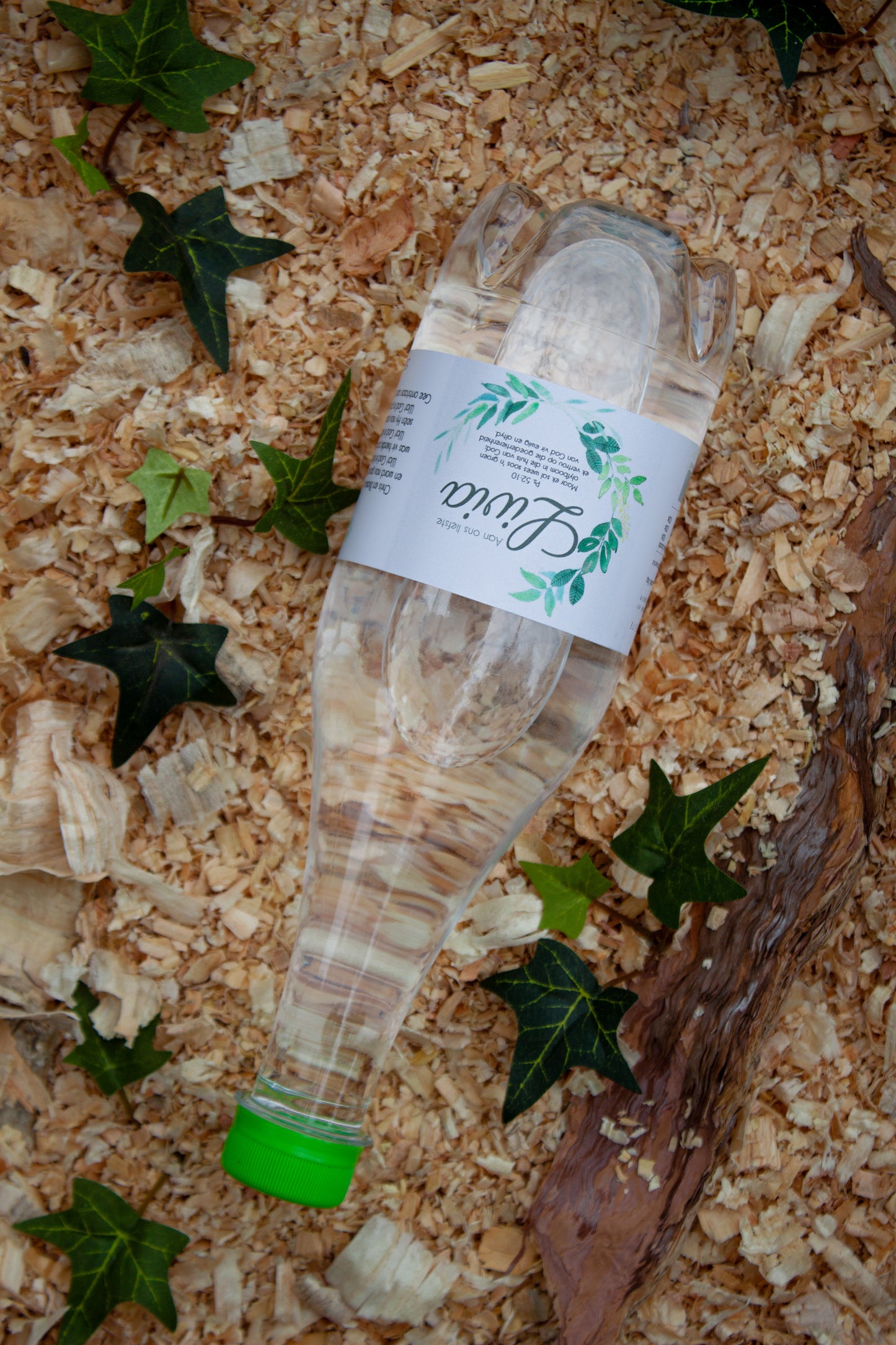 500ml Clear Teardrop Water Bottle – Custom Branded